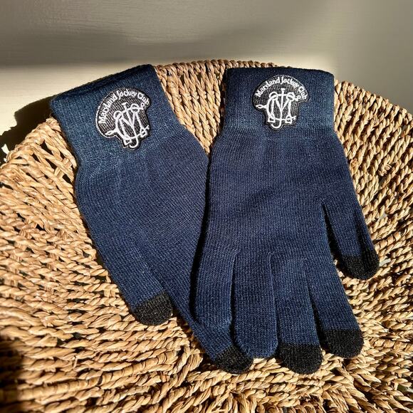 NEW Maryland Jockey Club Winter Gloves with Texting Tips - Adults - Picture 1 of 12
